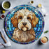 Cavapoo Glass Suncatcher Worktop Saver